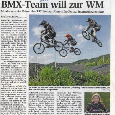 2015 Ggf Bmx Team Will Zur Wm